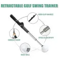 Teleskopowy trenażer swingu golfowego