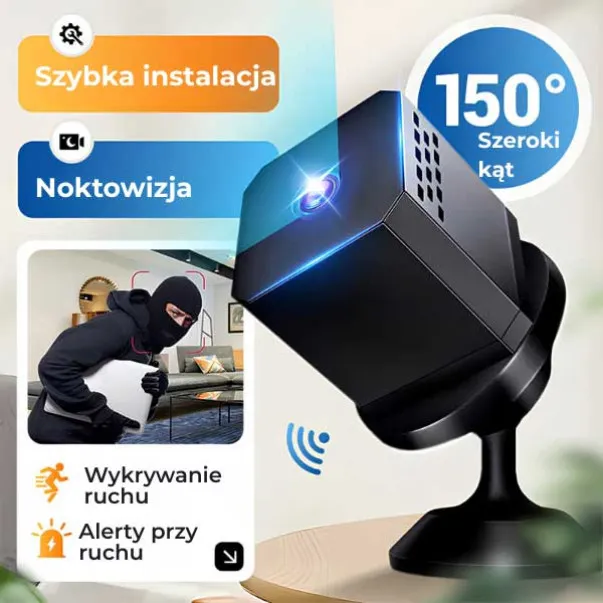 MiniGuard™ mini kamera bezpieczeństwa z noktowizją