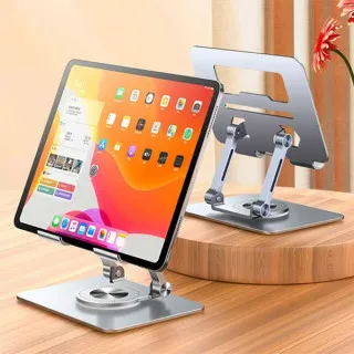 Regulowana podstawka pod laptopa z obrotowym uchwytem