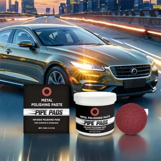ShinePads™ pady polerskie do chromu i powierzchni metalowych